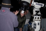 Die Astronomiestation sorgte für Begeisterung
