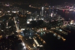 Hong Kong aus dem 100. Stockwerk