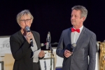 Die Moderatoren Barbara Wyneken und Werner Meyer, Foto: red