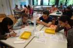 Schülerinnen und Schüler der Klassen 6a und 6c mit ihren Paten und Ersatz-Paten