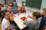 Schülerinnen und Schüler der Klassen 6a und 6c mit ihren Paten und Ersatz-Paten
