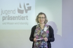 Rebecca Wilbertz von Jugend Präsentiert führte in das Wettbewerbsprogramm ein.