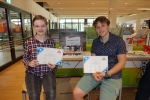Fanni Fiedrich und Rosalie Volmer gewannen den Wettbewerb PRINT IT