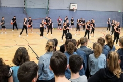 Choreografie beim Tanzwettbewerb