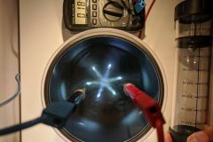 Experiment mit Ruß